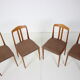 Set of four dining hairs , 1960´s.