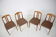 Set of four dining hairs , 1960´s.