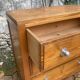 Vintage pine chest of drawers