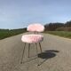 Pelfran rose moumoute chair