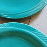 12 vintage zoomorphic dinner plates