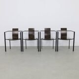 4x Postmodern Dining Chair by Karl Friedrich Förster for KFF, 1980s