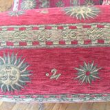 Washington fabric sofa "Alchemist" red