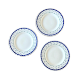 Set of dessert plates