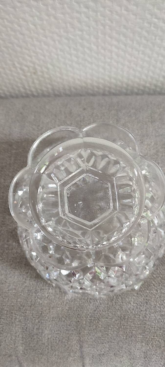 Baccarat Crystal Candy Box.