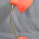 Jean Boris LACROIX (1902-1984), Desk lamp in red lacquered sheet metal, profiled diffuser