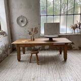 XL Butcher's Oak and Beech Farmhouse Table