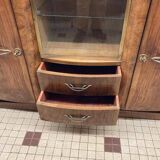 Art Deco 3-door, 2-drawer sideboard