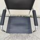 Set of 4 chrome tubular chairs