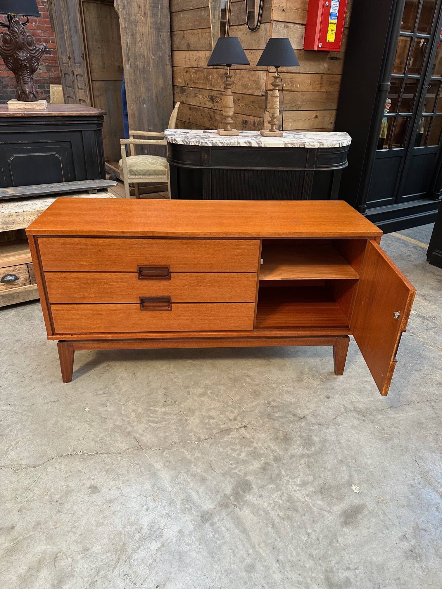 Petite enfilade scandinave en teck