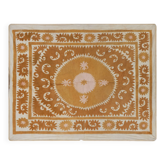 Hand-knotted rug, vintage Turkish rug 133x158 cm