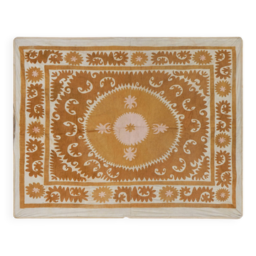 Hand-knotted rug, vintage Turkish rug 133x158 cm