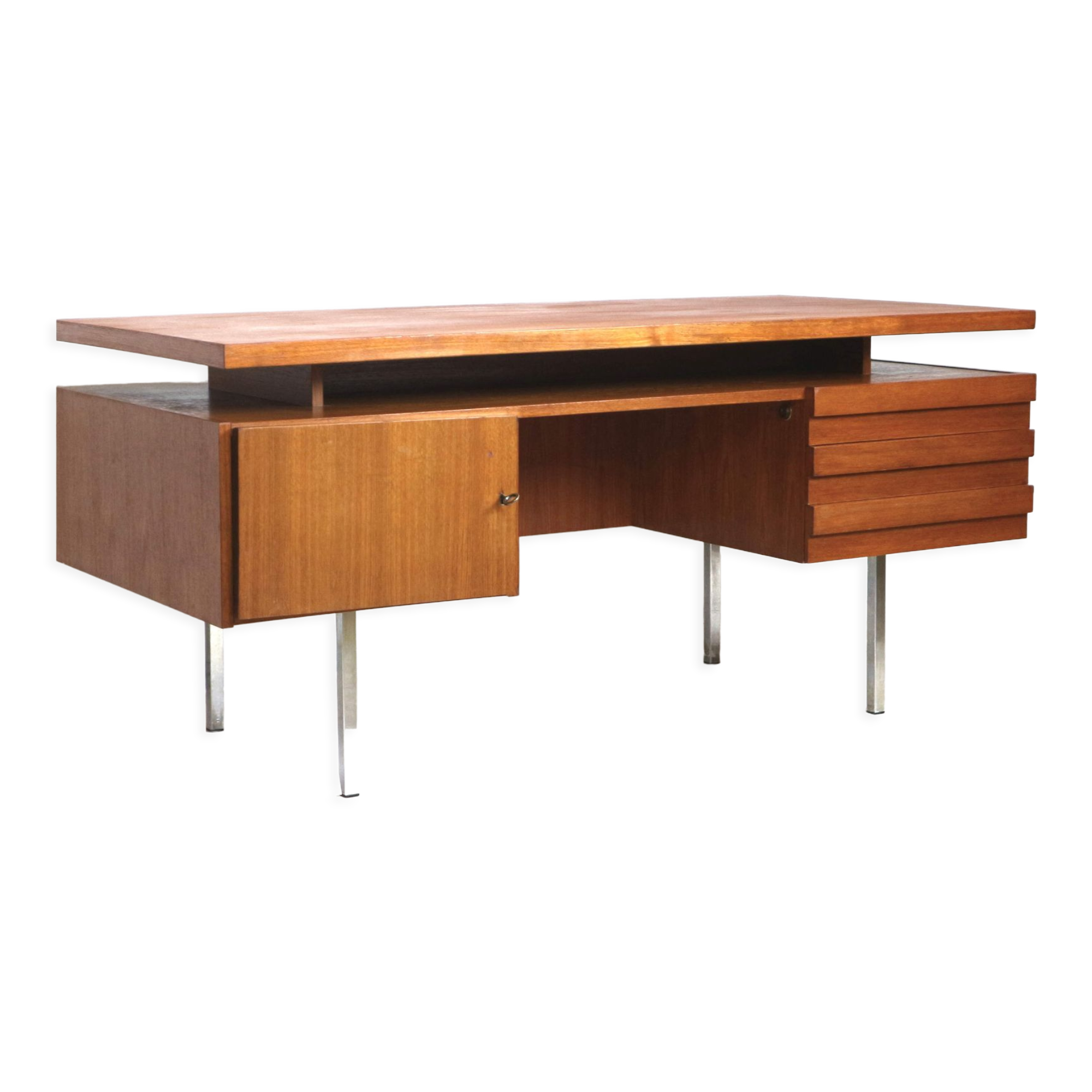 Desk by Leo Bub for Wertmöbel from the 1960s