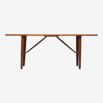 Table basse en teck par Finn Juhl, années 1960