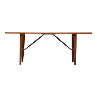 Table basse en teck par Finn Juhl, années 1960