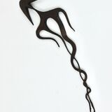 Carl Auböck Wall Sculpture Handmade Napoleon #4271, Brass, Austria