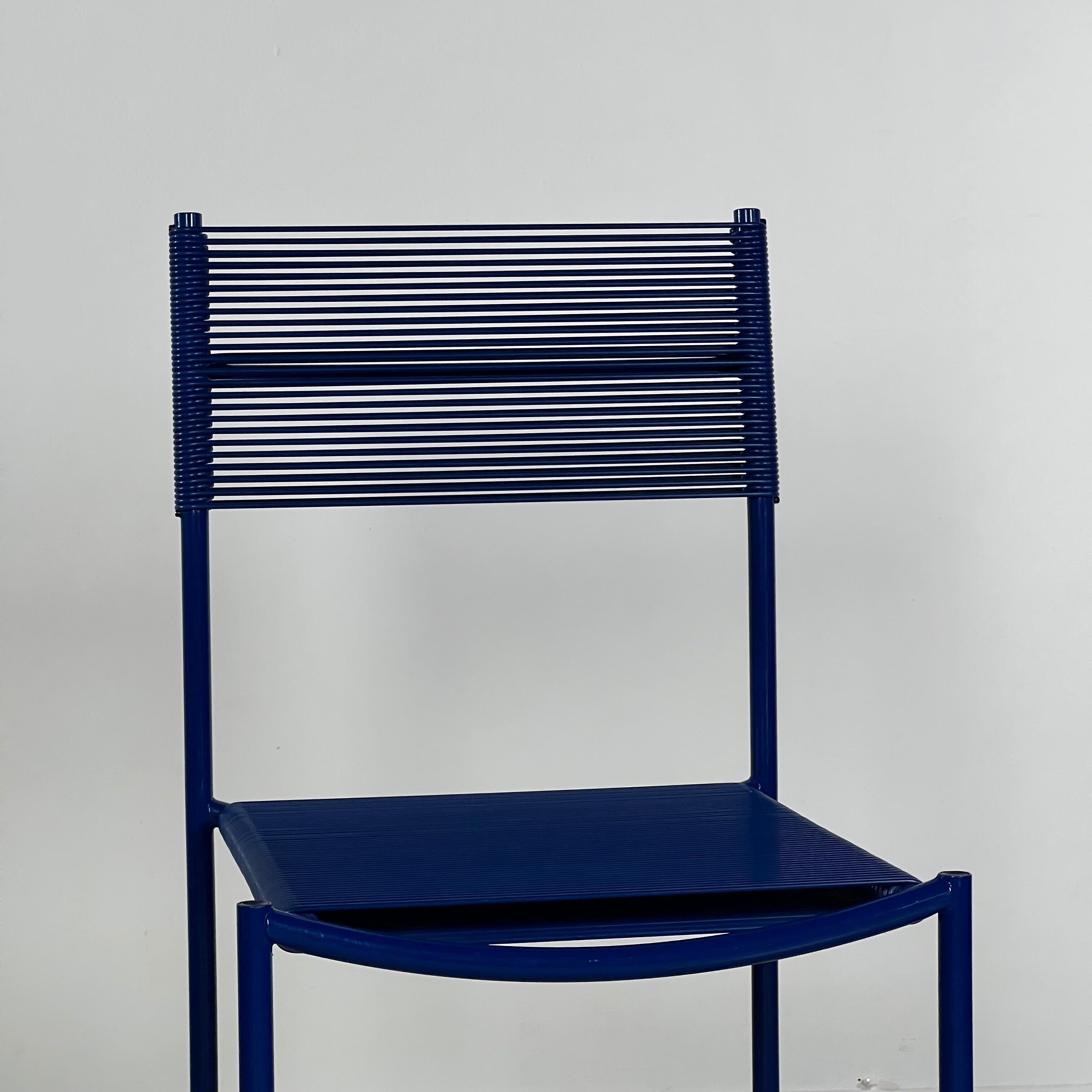 Set of 7 chairs Spaghetti 101 by Giandomenico Belotti for Alias 80s