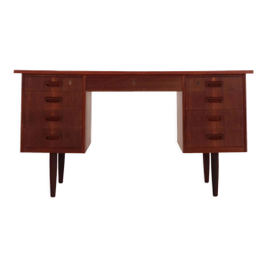 bureau en teck design