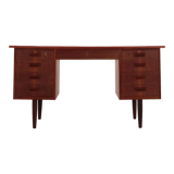 Teak desk 1970s scandinavian design