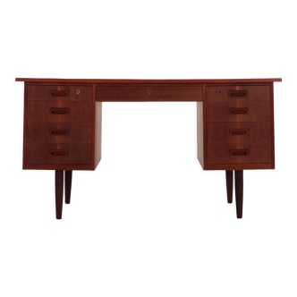 Teak desk 1970s scandinavian design