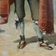 Peinture d'un homme vers 1850