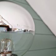 Pair of Space Age wall sconces, Motoko Ishii, Staff Leuchten, 1970