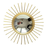 Sun mirror witch's eye brass