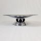 Cut with chrome brass fruit Art Deco Modernist Bauhaus