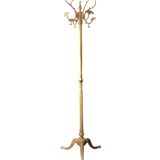 Solid brass coat rack