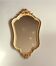 Miroir mural florentin en bois - vintage