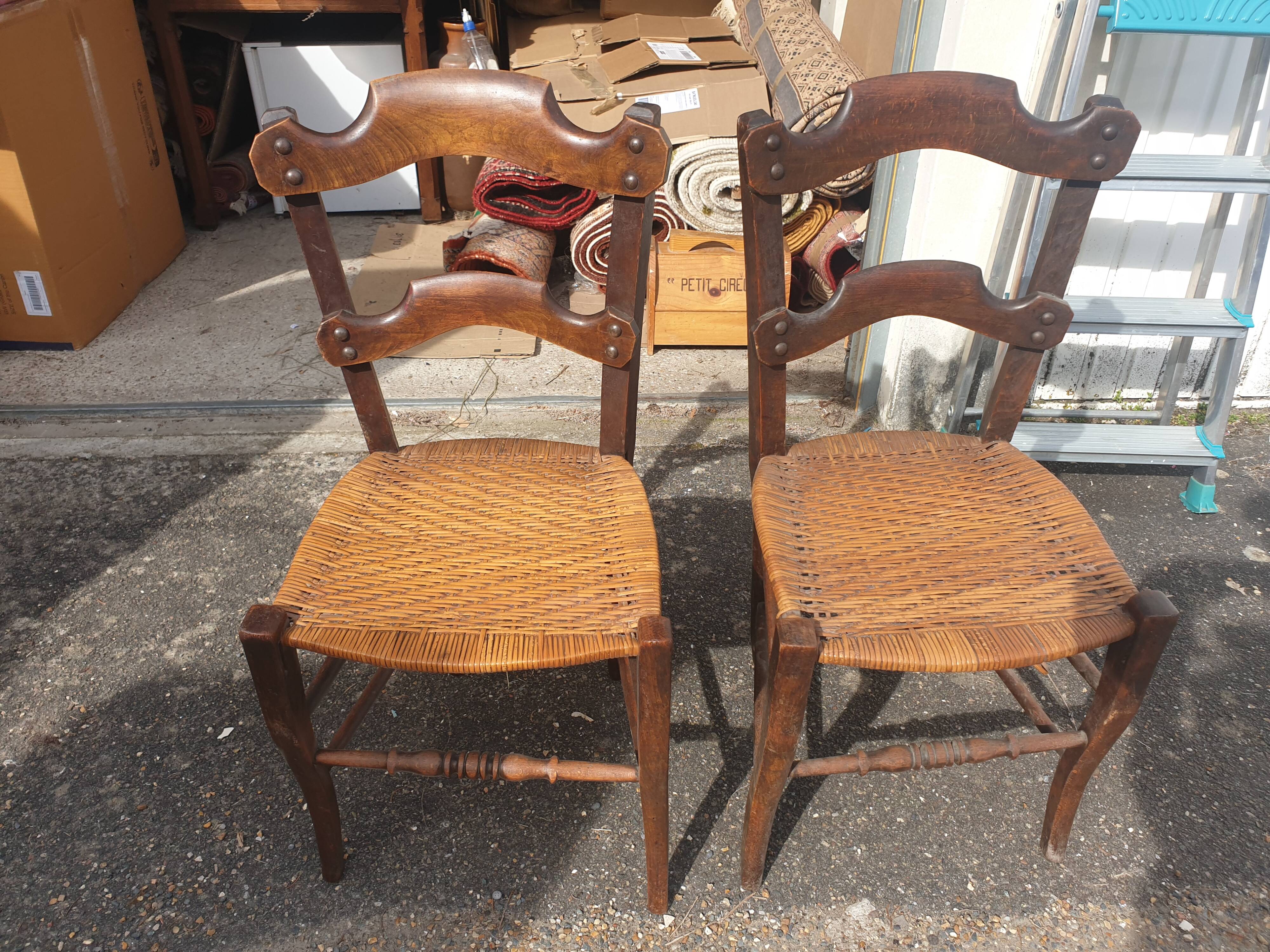 Pair of Louis Philippe chairs