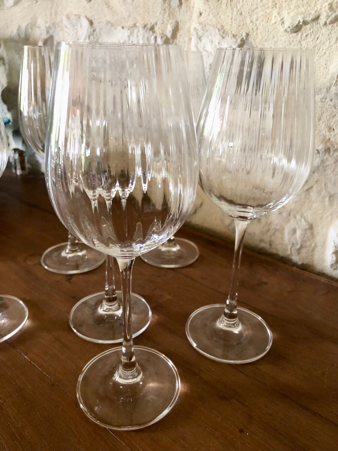 Ancient footed glasses