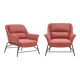 Paire de fauteuils ‘ Sadira Chair ‘ Edition Teulat