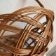 Panier osier rond