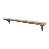 Vintage solid wood wall shelf