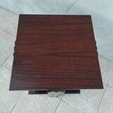 Art Deco side table in macassar ebony