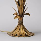 Gold Metal Table Lamp by Hans Kögl circa 1970