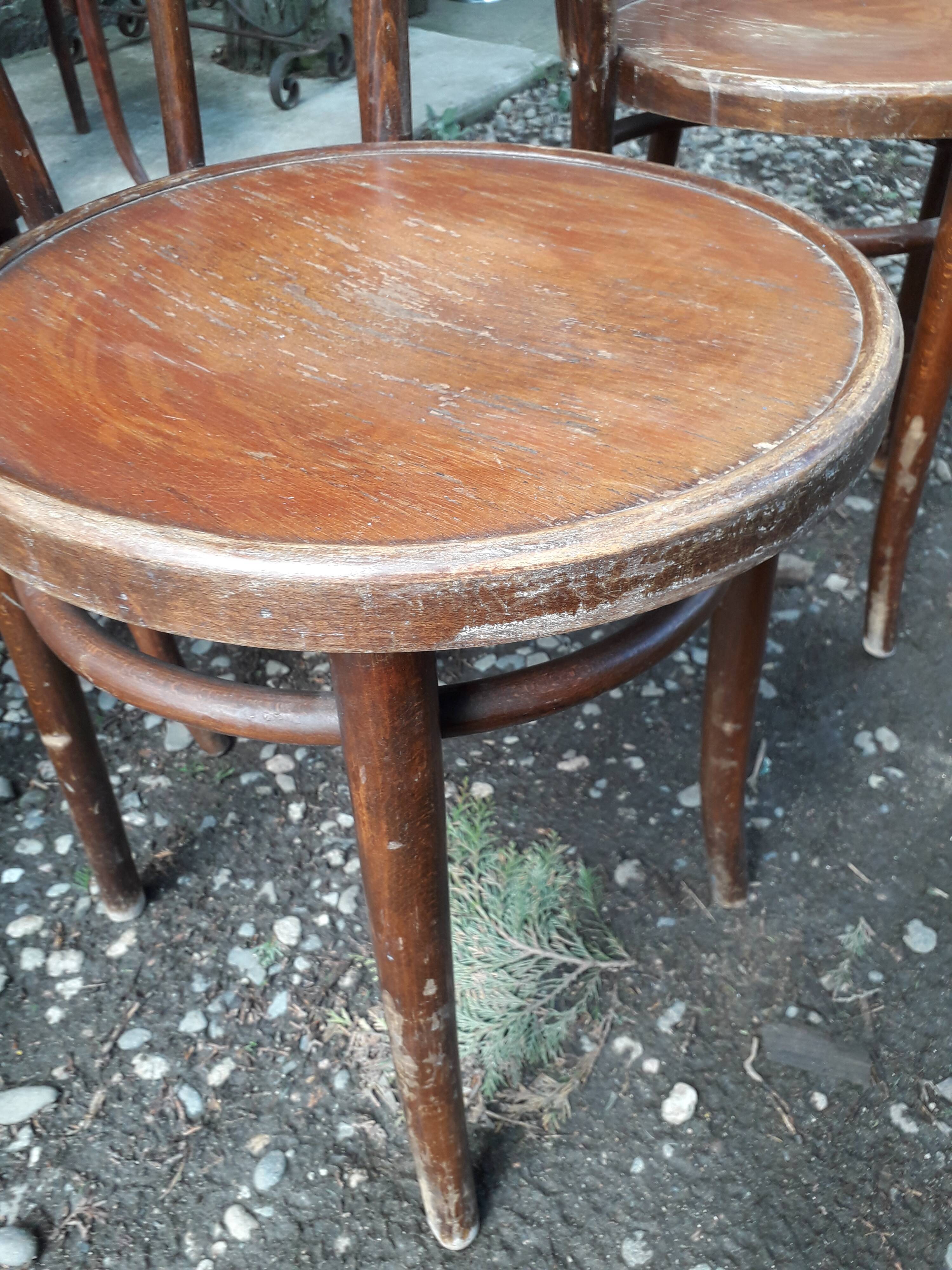 Set of 6 chairs Bistro mismatched