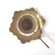 Brass and mother-of-pearl candle holder