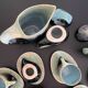Vallauris ceramic coffee service from the 60s