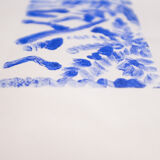 Monoprint in Blue