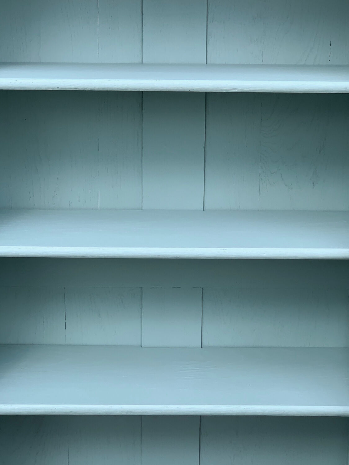 Armoire parisienne vitrée noire et vert grisé 150cm