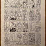 Lithographie sur le tarot de 1919