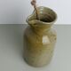 Vase ou pichet en grès pyrité gris/vert