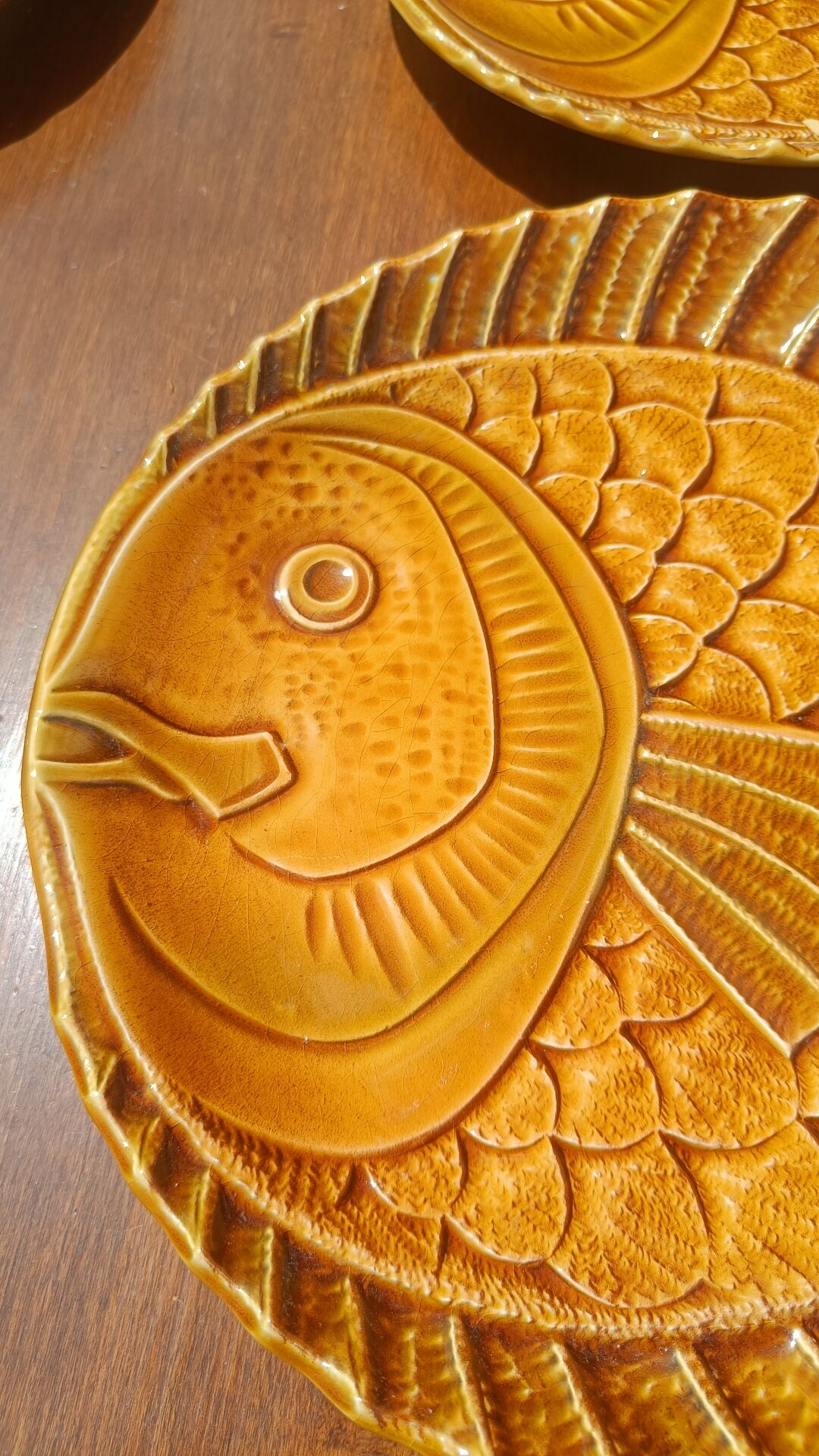 Sarreguemines fish plates