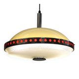 Space age plastic UFO ceiling lamp *** Massive *** Belgian design