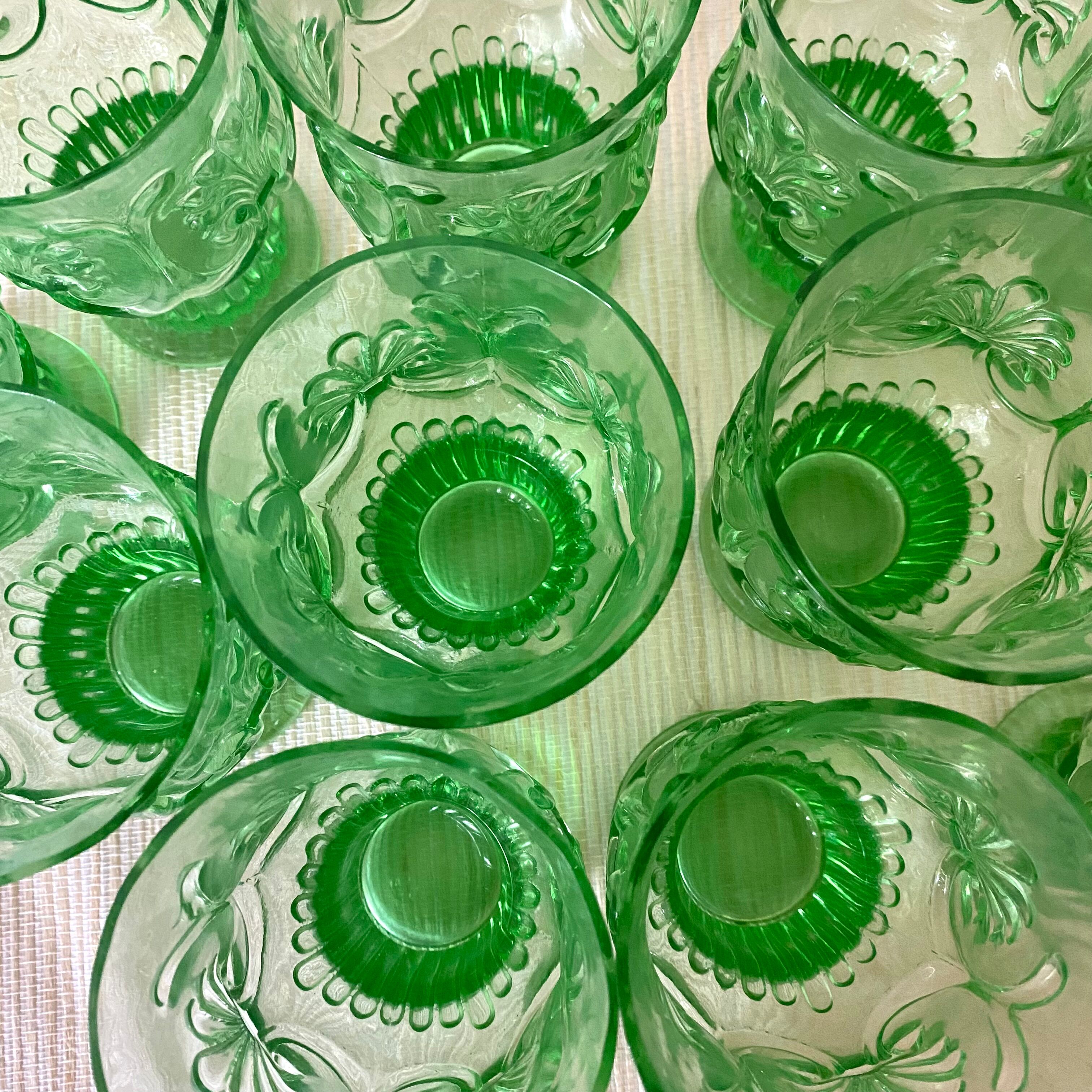 Baroque style water glasses