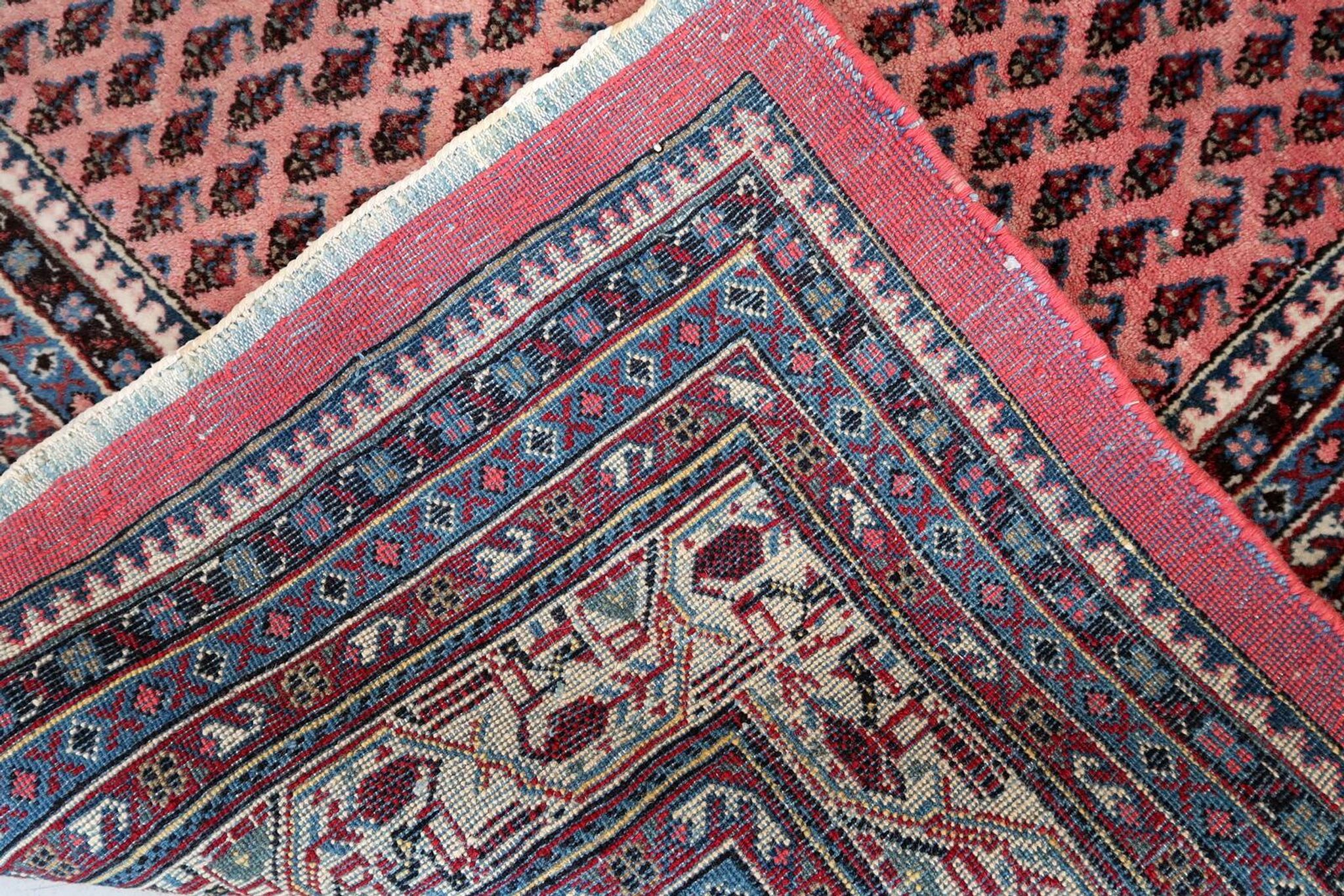 Tapis Seraband Vintage Fait Main en Laine – 194 x 274 cm