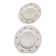 Two identical vintage Clarice Cliff plates from the Newport Pottery.