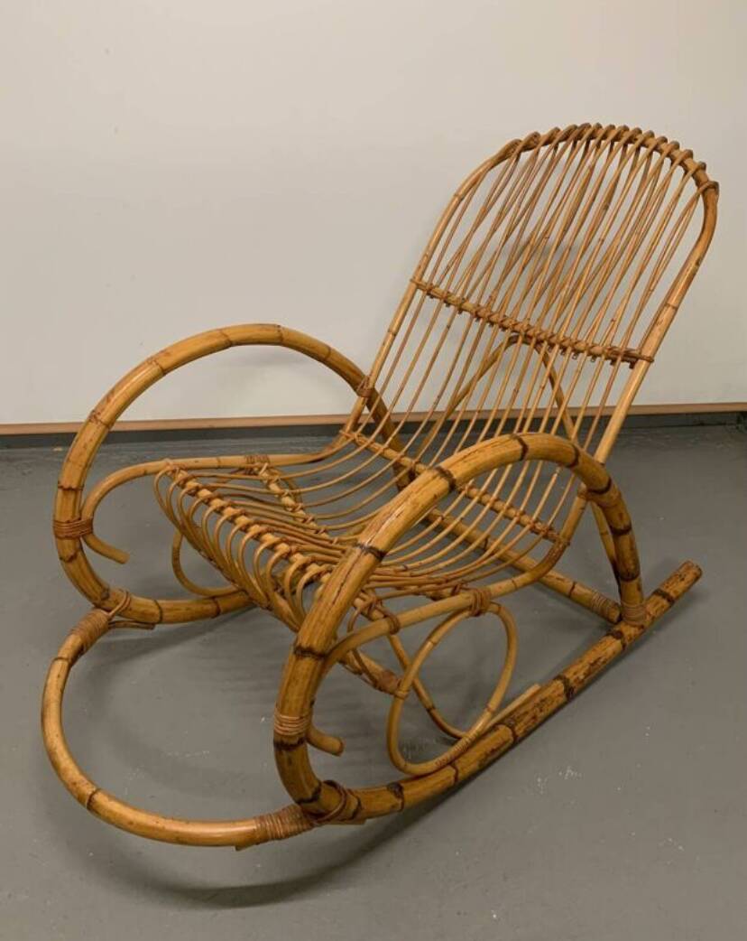 Rocking chair Rohé Noordwolde 1960